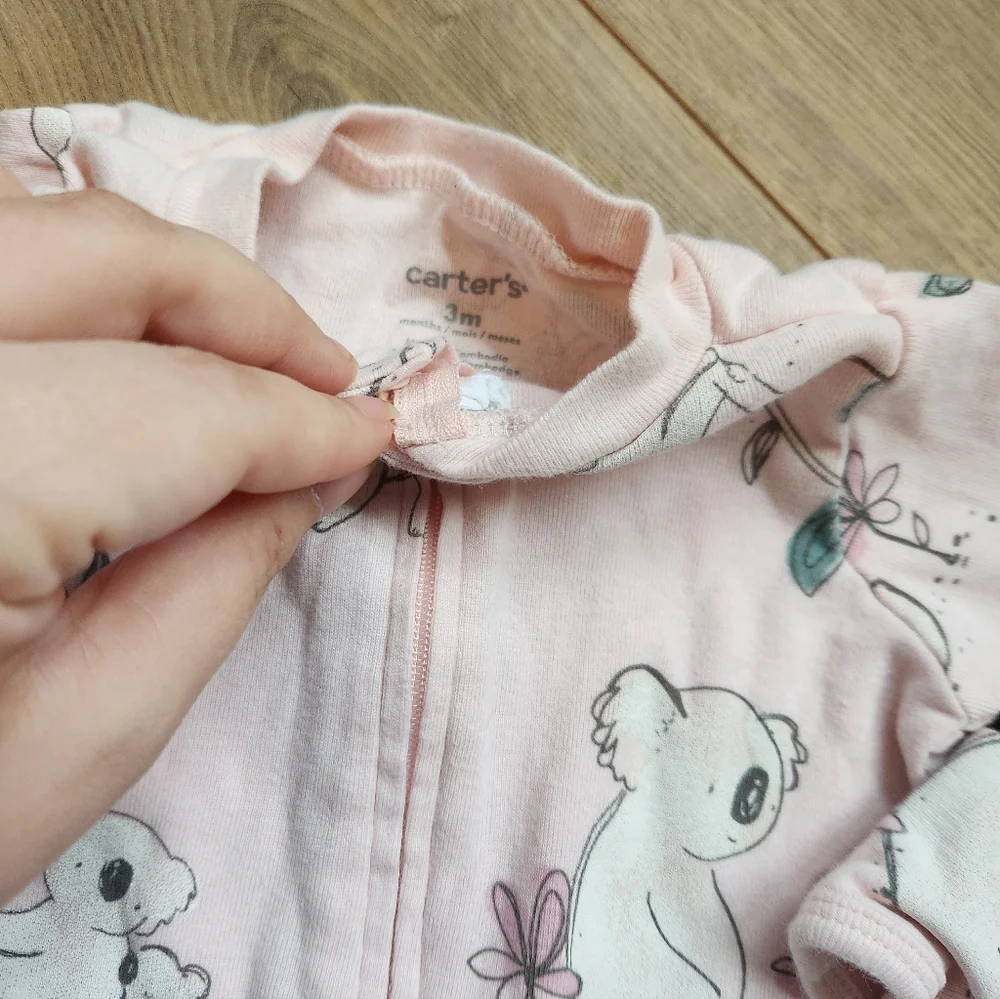 Carter's 3m Girls Koala Footie Pajamas